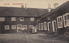 Arboga Gårdsinteriör 1910 Arboga Gårdsinteriör 1910
