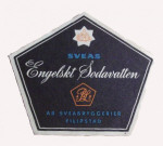 Filipstad Svea Bryggeri AB, Engelskt Sodavatten Filipstad Svea Bryggeri AB, Engelskt Sodavatten