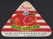Filipstad, AB Sveabryggerier, Blodapelsin Filipstad, AB Sveabryggerier, Blodapelsin