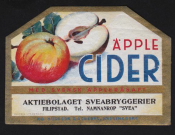 Filipstad, AB Sveabryggerier, Äpple Cider Filipstad, AB Sveabryggerier, Äpple Cider