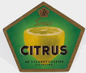 Filipstad, AB Sveabryggerier, Sveas Citrus Filipstad, AB Sveabryggerier, Sveas Citrus