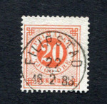 Filipstad Frimärke 22/2 1883 Filipstad Frimärke 22/2 1883