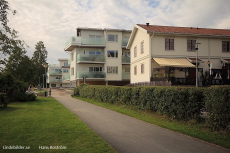 Strandskolan från Strandpromenaden