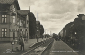 Mellerud, Järnvägsstationen med Hotell Mellerud, Järnvägsstationen med Hotell