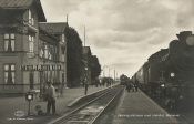 Mellerud, Järnvägsstationen med Hotell