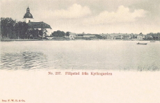 Filipstad från Kyrkogården