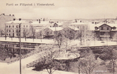 Parti av Filipstad i Vinterskrud Parti av Filipstad i Vinterskrud