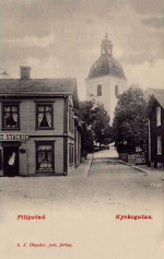 Filipstad Kyrkogatan 1902 Filipstad Kyrkogatan 1902
