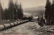 Filipstad, Tuben och Kraftstationen, Lesjöfors 1909