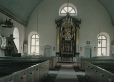 Öland, Algutsrum Kyrka Interiör