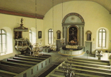Öland, Glöminge Kyrka, Interiör Öland, Glöminge Kyrka, Interiör