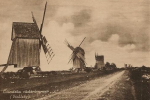 Öland, Väderkvarnar, Vickleby 1924 Öland, Väderkvarnar, Vickleby 1924
