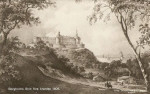 Öland, Borgholm Slottet före branden 1806 Öland, Borgholm Slottet före branden 1806