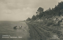 Strandmotiv. Sandbergen, Öland