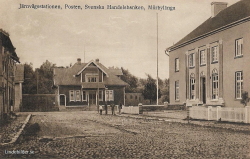 Järnvägsstation Posten Svenska Handelsbanken. Mörbylånga Järnvägsstation Posten Svenska Handelsbanken. Mörbylånga