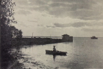 Öland, Mörbylånga, Hamnen i Solnedgången Öland, Mörbylånga, Hamnen i Solnedgången
