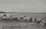 Öland, Byxelkrok Sjöbodar 1952 Öland, Byxelkrok Sjöbodar 1952
