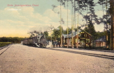 Böda Järnvägsstation, Öland 1910 Böda Järnvägsstation, Öland 1910