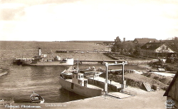 Fårösund. Färjehamnen Fårösund. Färjehamnen