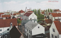 Parti af Visby 1914 Parti af Visby 1914