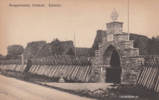 Bungemuseet, Gotland, Entreen 1951 Bungemuseet, Gotland, Entreen 1951