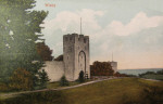 Gotland, Wisby Slottsruin 1914 Gotland, Wisby Slottsruin 1914