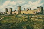 Gotland, Visby Östra Ringmuren 1907 Gotland, Visby Östra Ringmuren 1907