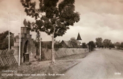 Gotland, Trappgavelport med Strandtun, Bunge Museum