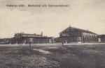Gotland, Visborgs Slätt, Mathallen och Gymnastikhuset 1916 Gotland, Visborgs Slätt, Mathallen och Gymnastikhuset 1916
