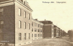 Visborgs slätt, Lägergatan Visborgs slätt, Lägergatan