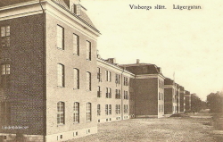 Visborgs slätt, Lägergatan