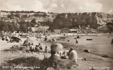 Gotland, Badliv vid Snäckgärdsbaden, Visby 1932 Gotland, Badliv vid Snäckgärdsbaden, Visby 1932