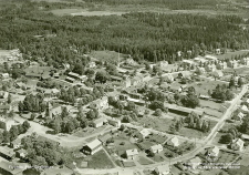 Hällefors, Flygfoto över Grythyttan 1961