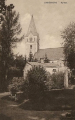 Lindesberg Kyrkan, Cafe Oscar och strandpromenaden Lindesberg Kyrkan, Cafe Oscar och strandpromenaden