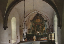 Öland, Gärdslösa Kyrka. Interiör