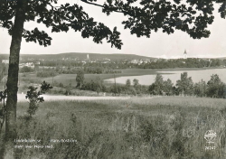 Utsikt över Nora stad 1964 Utsikt över Nora stad 1964