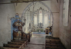 Gotland, Ekeby Kyrka, Interiör Gotland, Ekeby Kyrka, Interiör