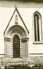 Gotland, Garde Kyrka  Portal