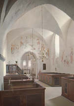 Gotland, Hejde Kyrka Interiör