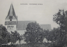 Gotland, Vestkinde Kyrka Gotland, Vestkinde Kyrka