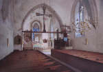 Gotland, Klinte Kyrka Interiör Gotland, Klinte Kyrka Interiör