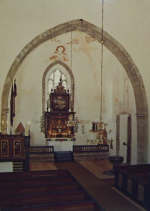 Gotland, Martebo Kyrka Interiör Gotland, Martebo Kyrka Interiör