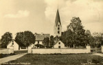Gotland, Othem Kyrka och Prästgården 1952 Gotland, Othem Kyrka och Prästgården 1952
