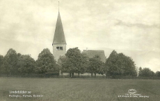 Gotland, Follingbo, Kyrkan. Exteriör 1938