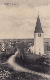 Gotland, Utsikt över Linde 1916 Gotland, Utsikt över Linde 1916