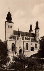 Gotland, Visby Domkyrkan 1945