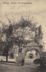 Gotland, Wisby Portal vid Domkyrkan Gotland, Wisby Portal vid Domkyrkan