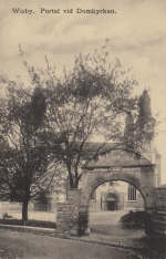 Gotland, Wisby Portal vid Domkyrkan