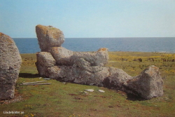 Gotland, Hellvi Socken, Solbadaren Rauk på Ytterholmen