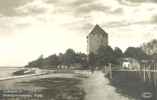 Gotland, Strandpromenaden, Visby 1929 Gotland, Strandpromenaden, Visby 1929